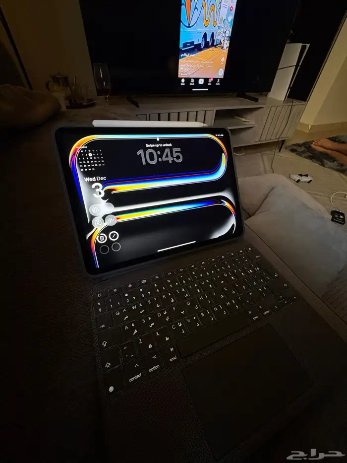 ايباد برو مع قلم ابل الاصلي 4