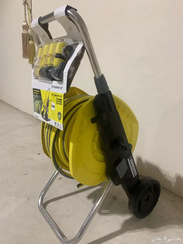 كارشر كارتشر KARCHER خرطوم هوز ماء متحرك وثابت جديد 1