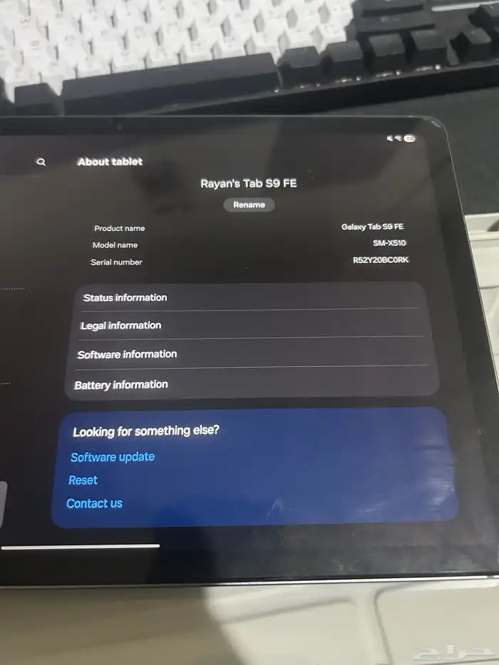 Samsung tab s9 fe 128gb 6