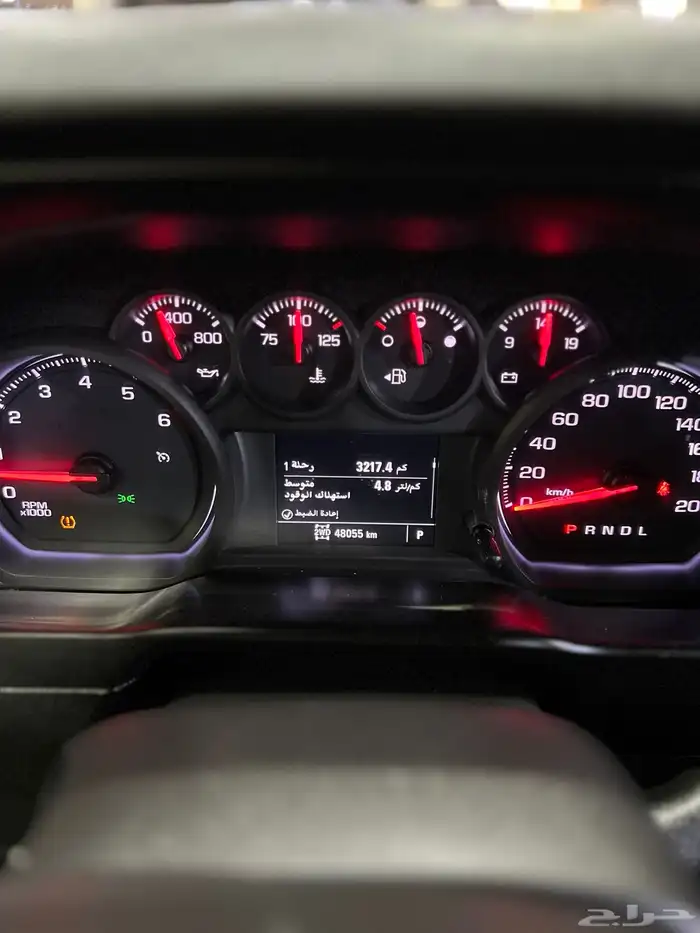 شفروليه سلفرادو 2019 دبل سعودي ماشي 48 الف 9