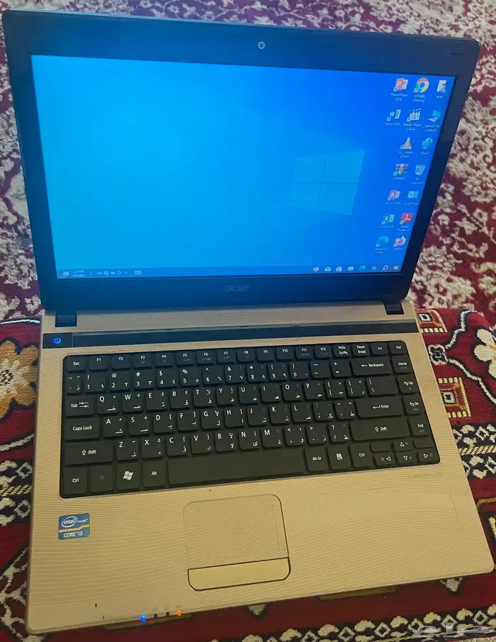 للبيع لاب توب ايسر مستعمل الخرج 1