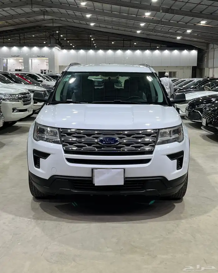 اكسبلور 2019 دبل 6 سلندر سعودي عداد قليل 0