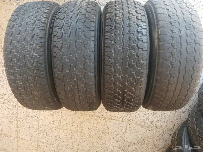 دنلوب ياباني كتابه 16 70 275مشروط الطقم ب 500 الاتصال وتساب 1