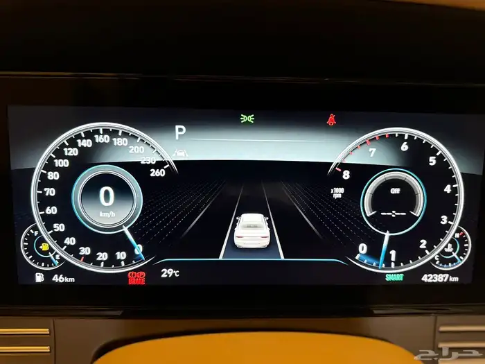 هونداي ازيرا 2020 (بنزين) فل كامل اعلى فئه بحالة الوكاله 9