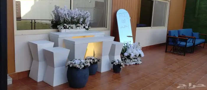 تنسيق حفلات غرف عرسان قاعات شاليهات بيوت كوش عرسان 1