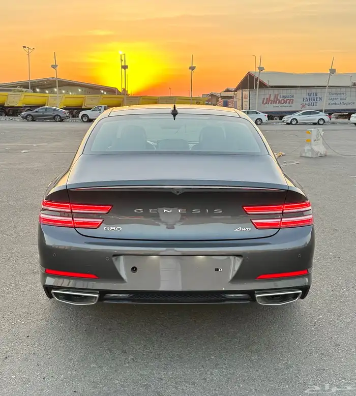 جنسس G80 بنوراما 2021 داخل جملي بحالة الوكاله للبيع 4