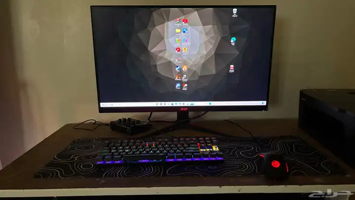 بي سي وشاشه قيمنق 1