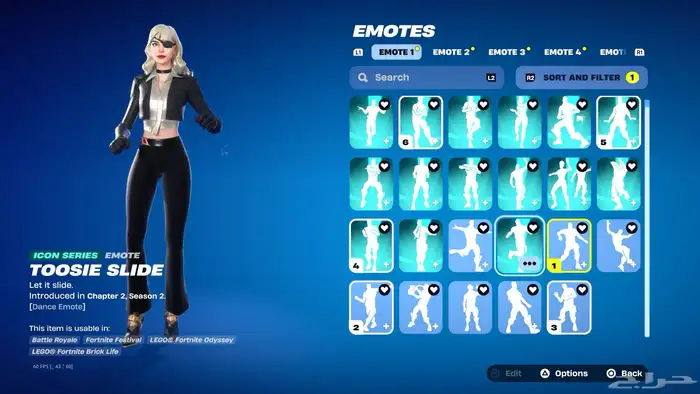 حساب فورت للبيع 1