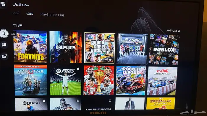 للبيع حساب سوني فيه 171 لعيه 0