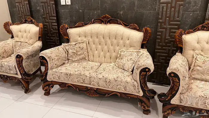 كنب طقم ونص للبيع 3