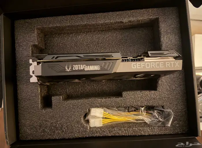 كرت شاشة 3070 نسخة zotac مستعمل 2