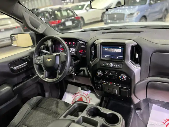 شفروليه سلفرادو 2019 دبل سعودي ماشي 48 الف 6