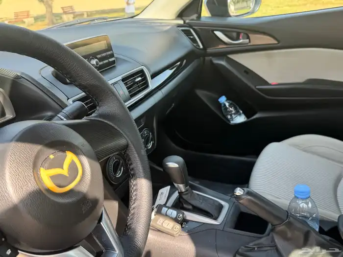 مازدا 3 فل كامل مخزنه بحالة الوكالة 2016 16