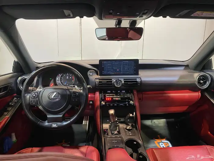 لكزس IS350 2023 ( اف سبورت ) العداد 34 الف فقط بحالة الوكال 8