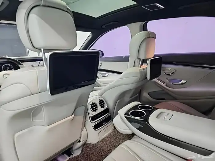 مرسيدس S500L فل ملكي نظيف جدا عداد 57 k كم 0