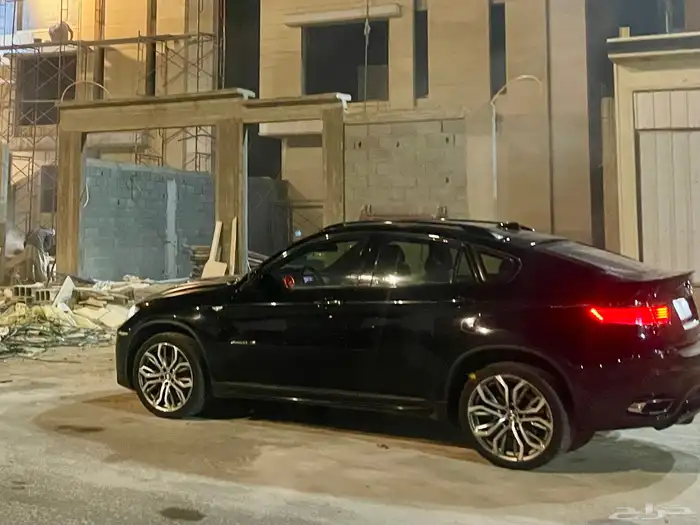 BMW X6 فل كامل 8 سلندر توين تيربو أسود ومن داخل جملي 0