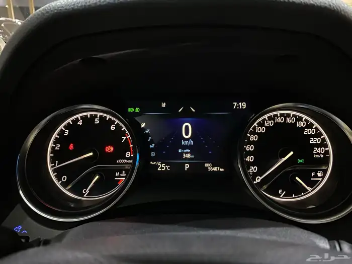 للبيع كامري 2022 قراند 6 سلندر فل كامل عبداللطيف عداد 56الف 16