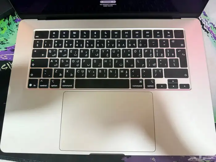 ماك بوك air M4 15انش 2