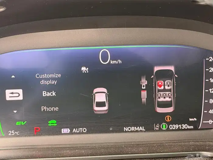 هوندا اكورد 2024 فل كامل هايبرد لون فضي 6