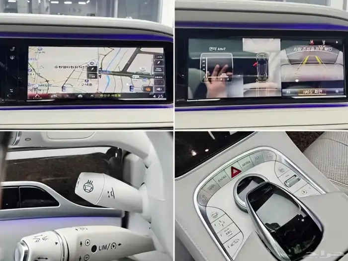 مرسيدس S500L فل ملكي نظيف جدا عداد 57 k كم 14