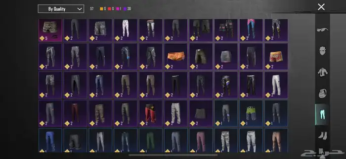 حساب ببجي موبايل لفل 85 7