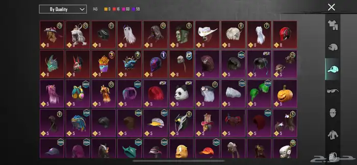 حساب ببجي موبايل لفل 85 10