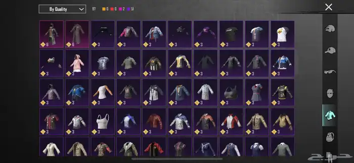 حساب ببجي موبايل لفل 85 9