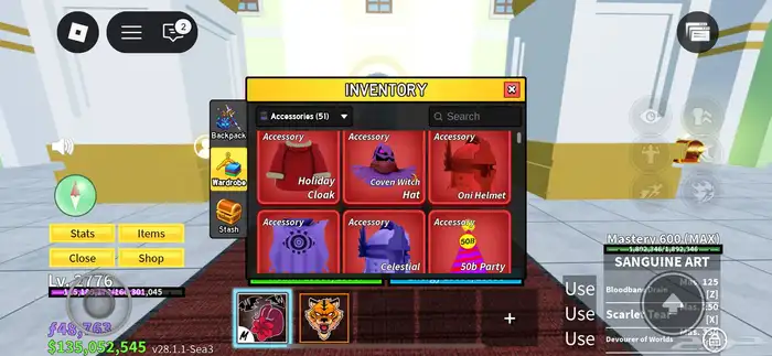 حساب بلوكس فروت 1