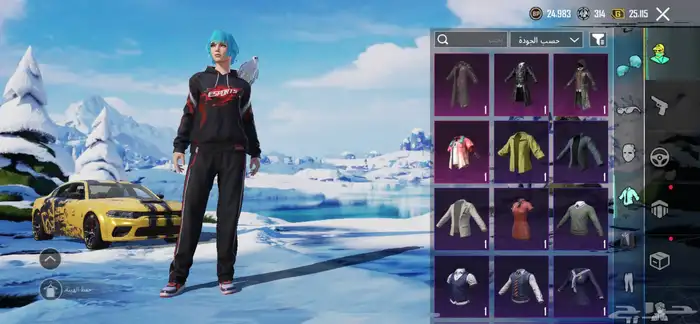 حساب ببجي العالمية 23