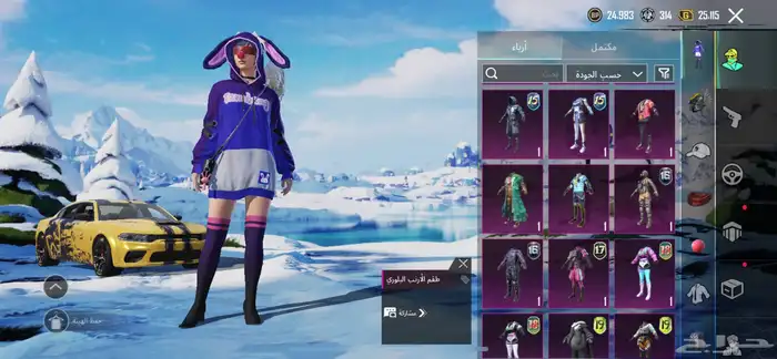 حساب ببجي العالمية 7