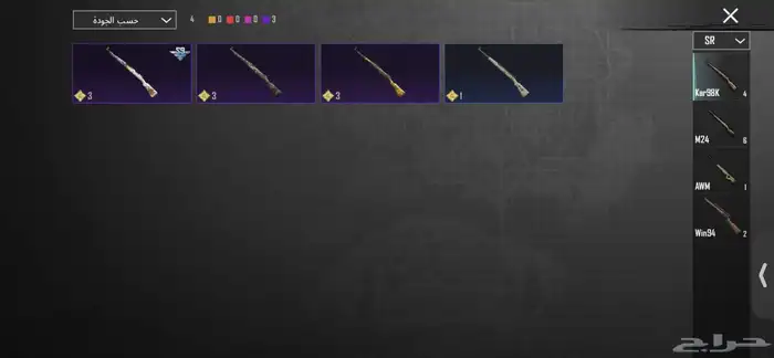 حساب ببجي نادر 26