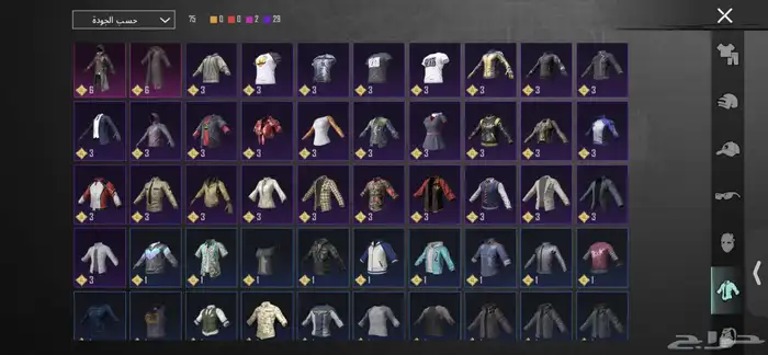 حساب ببجي نادر 60