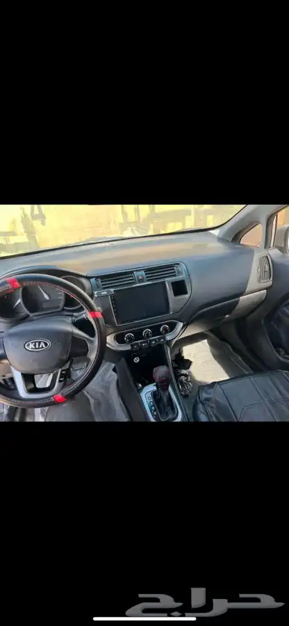 كيا ريو للبيع ممشي قليل 7