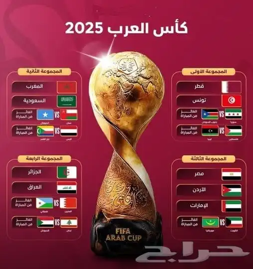 تابع كاس العرب 2025 0