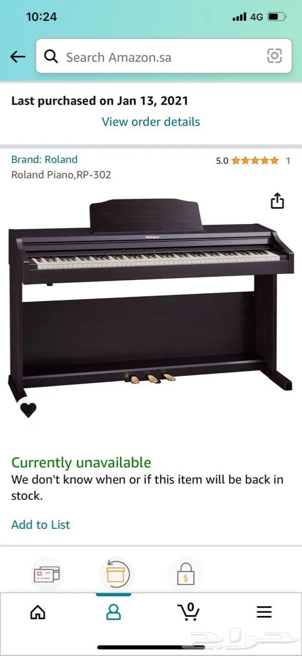 Roland RP302-CBL Digital Piano 3