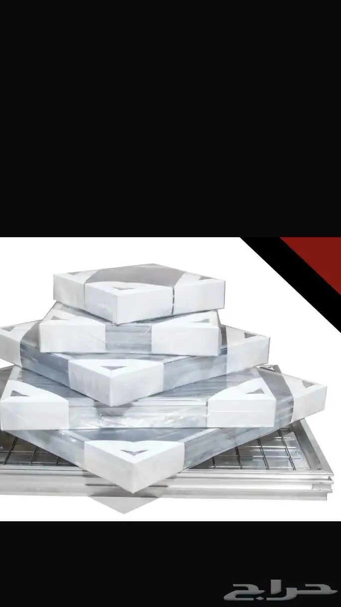 غطاء تفتيش وخزانات ومجرى سيل ألمنيوم جميع المقاسات 2