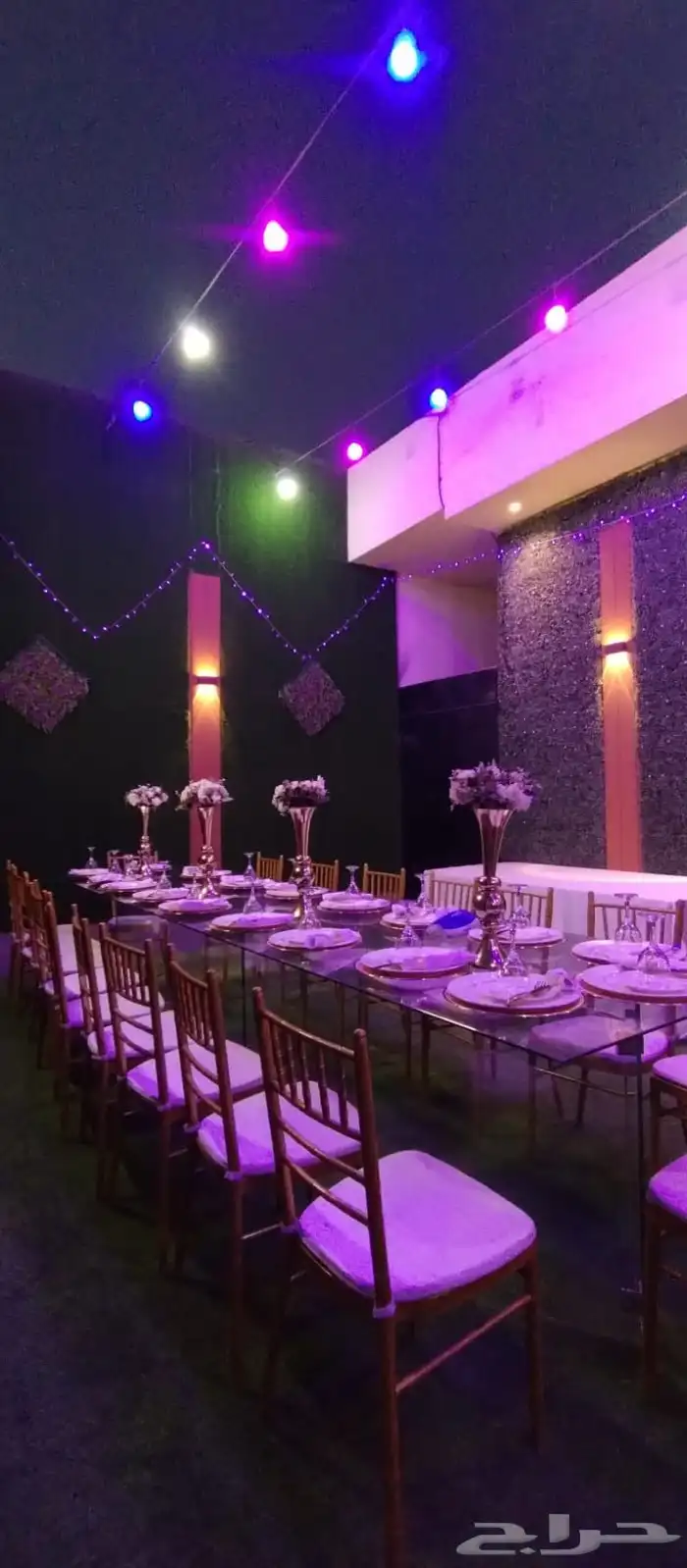 تنسيق حفلات غرف عرسان قاعات شاليهات بيوت كوش عرسان 7