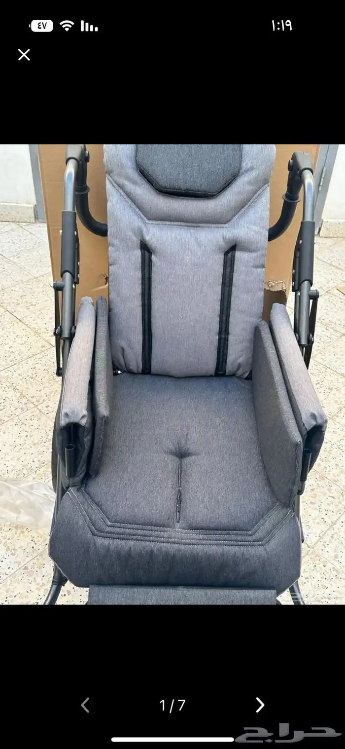 عربيه اطفال من ذوي الاحتياجات نظيفه جدا  وغير مستخدمه 0