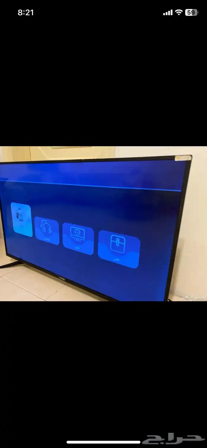 شاشة تلفزيون شبه جديدة 2