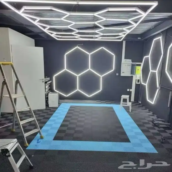 انارة خليه نحل ليد بحجم كبير 672 واط -ديكور مقاس 4845 2435 5