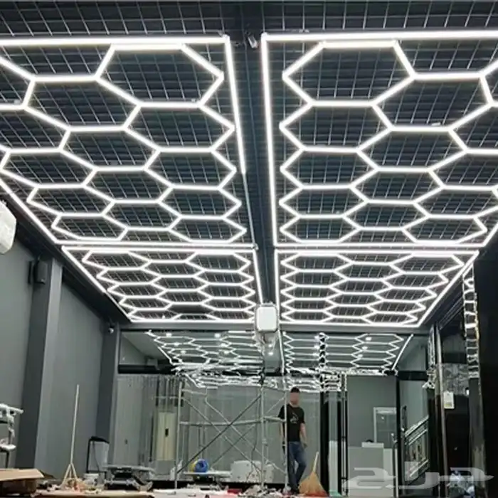 انارة خليه نحل ليد بحجم كبير 672 واط -ديكور مقاس 4845 2435 4