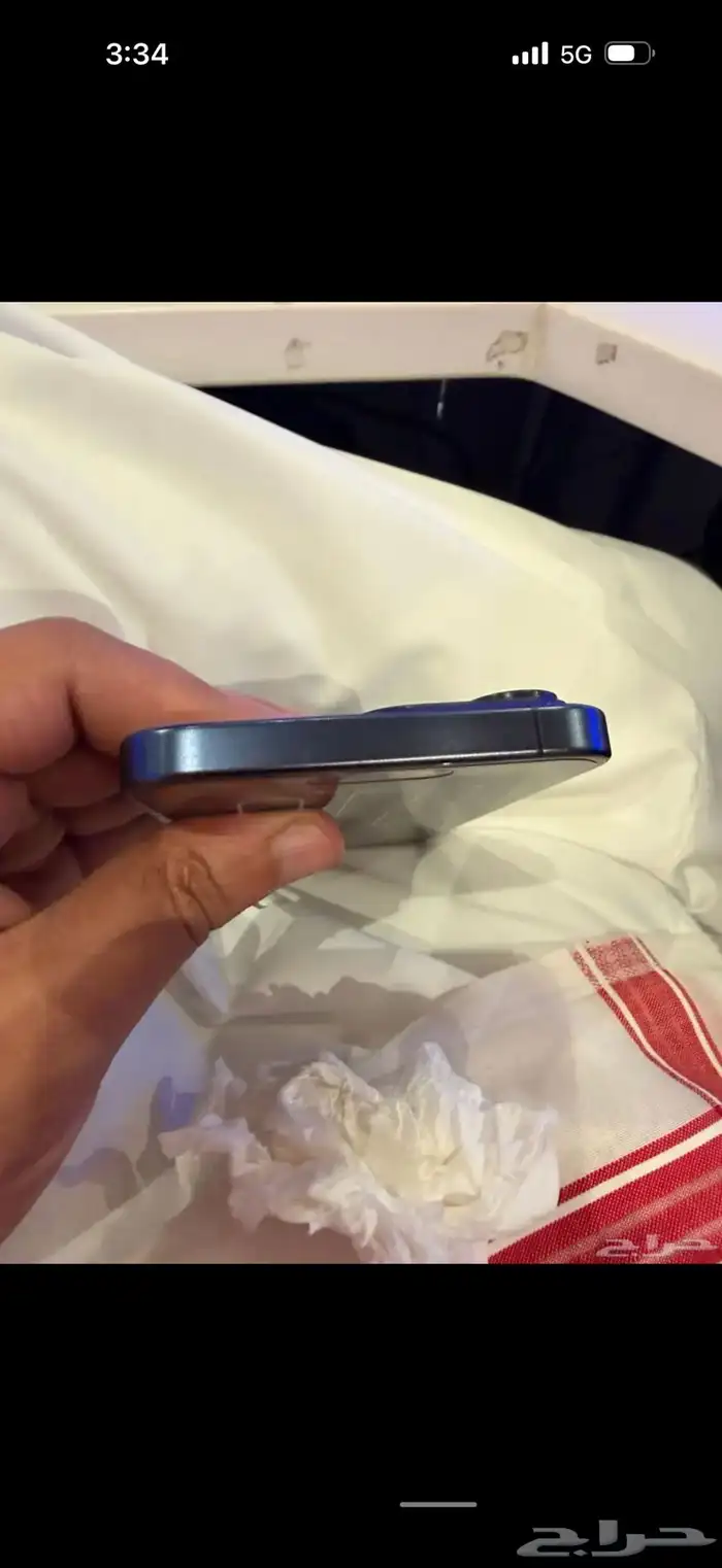 للبيع ايفون 15 برو ماكس 256 قيقا لون ازرق نظيف جدا جدا 3