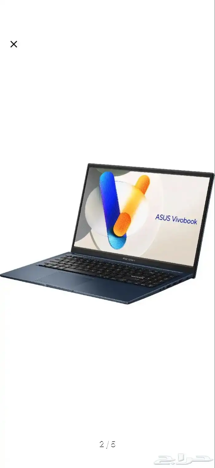 لابتوب ASUS VivoBook موديل 2024  نظيف جد ا واستخدام خفيف 3