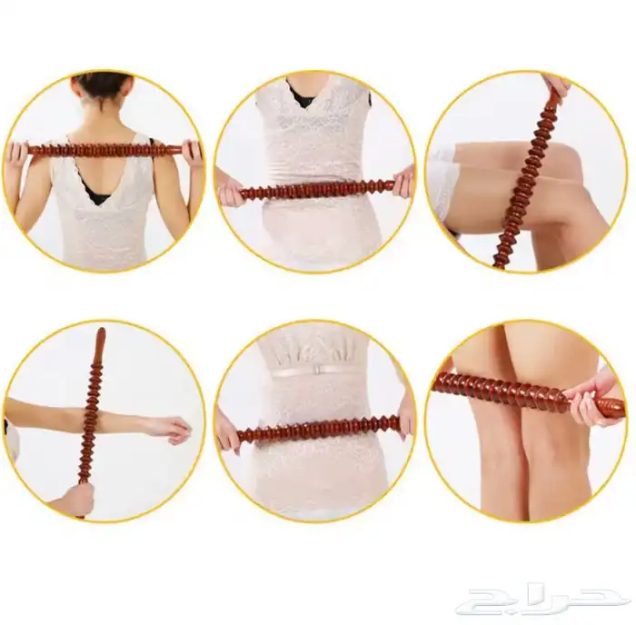 ادوات مساج خشبيه وكهربائية تدليك جميع مناطق الجسم للبيع 3