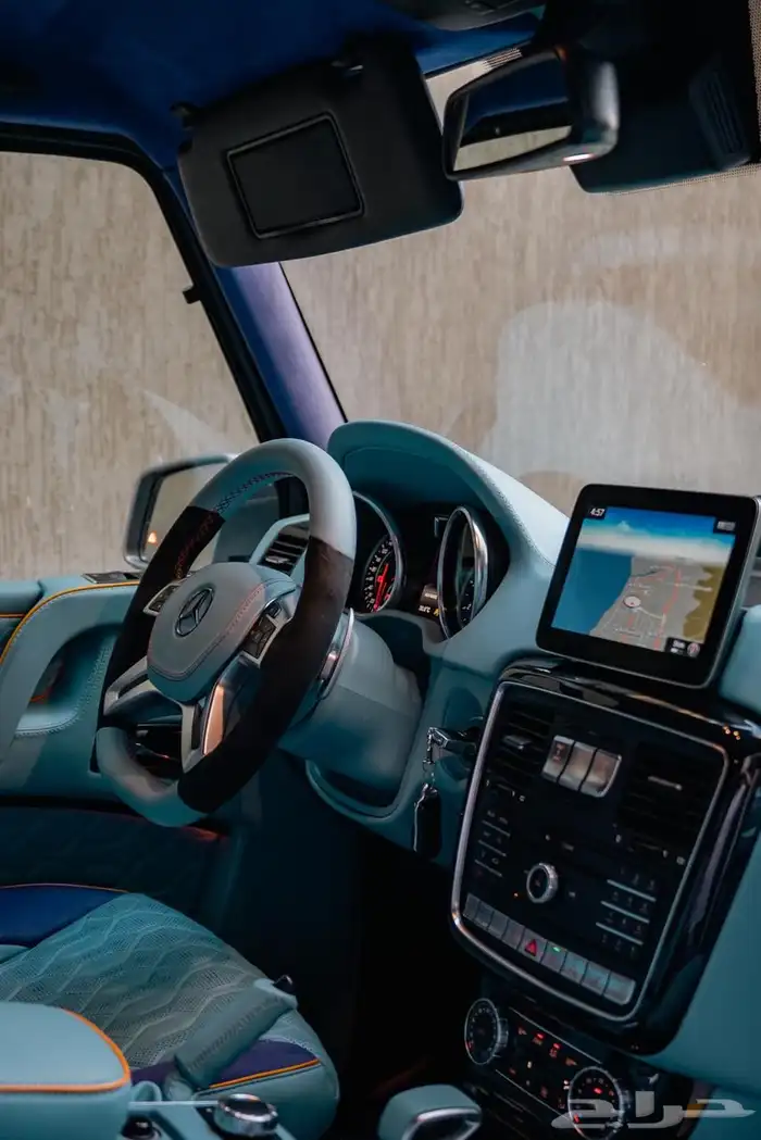 ب248 الف G63 2017 سعودي كلين تايتل داخلية برابوس 5