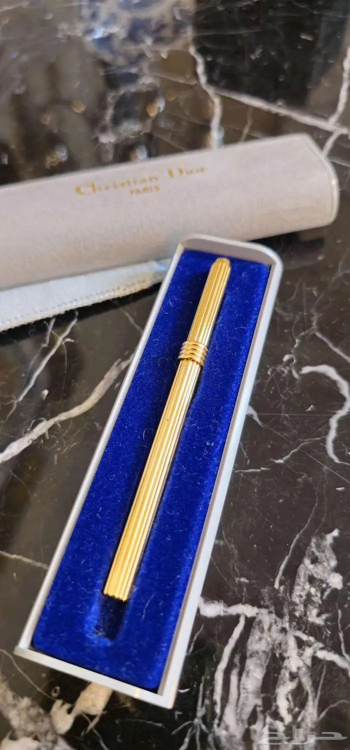 قلم كريستانديور باريس طلاء ذهب فنتج 0