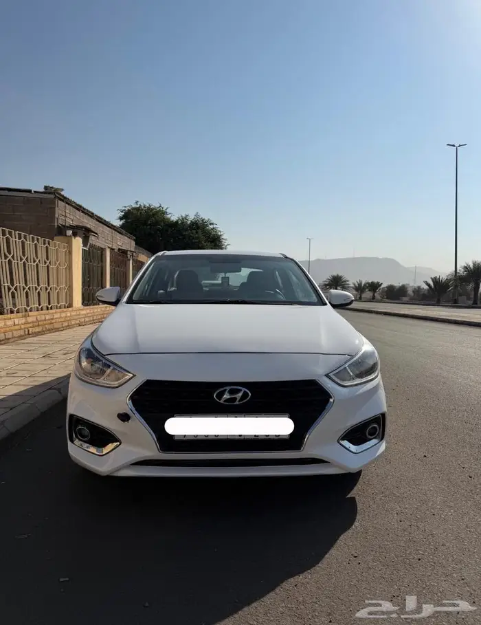 هونداي اكسنت 2020 أبيض 0