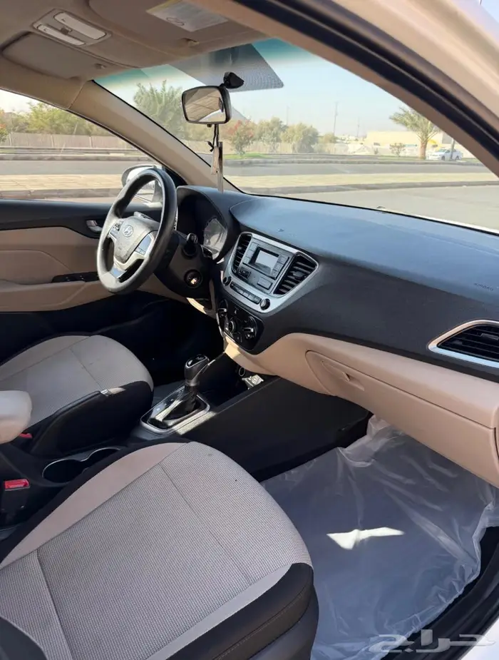 هونداي اكسنت 2020 أبيض 6