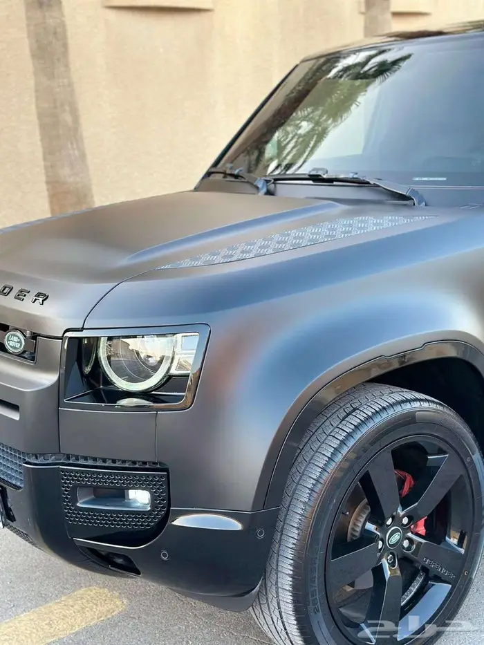 ديفندر 110 أسود مطفي 2022 عداد 105 بحالة الوكالة على الضمان 19