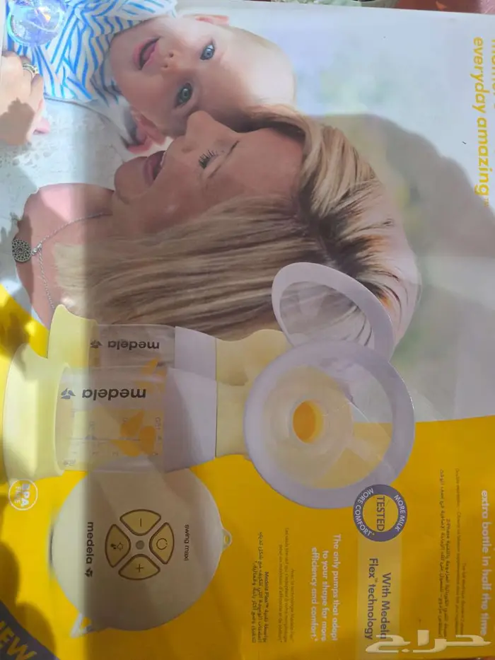 جهاز ميديلا شفاط حليب اطفال ب 100 ريال 2